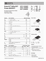 DataSheet IXFT24N80P pdf